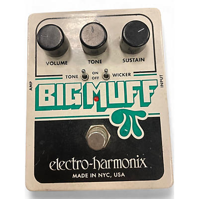 Used Electro-Harmonix XO Big Muff with Tone Wicker Distortion Effect Pedal