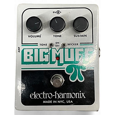 Used Electro-Harmonix XO Big Muff with Tone Wicker Distortion Effect Pedal