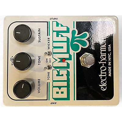 Used Electro-Harmonix XO Big Muff with Tone Wicker Distortion Effect Pedal