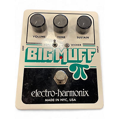 Used Electro-Harmonix XO Big Muff with Tone Wicker Distortion Effect Pedal