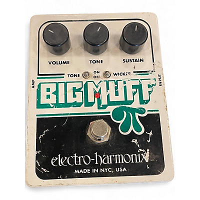 Used Electro-Harmonix XO Big Muff with Tone Wicker Distortion Effect Pedal