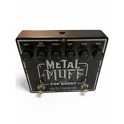 Used Electro-Harmonix XO Metal Muff with Top Boost Distortion Effect Pedal