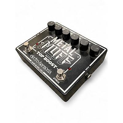 Used Electro-Harmonix XO Metal Muff with Top Boost Distortion Effect Pedal