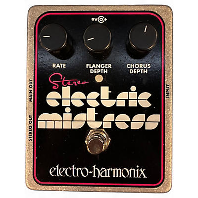 Used Electro-Harmonix XO Stereo Electric Mistress Flanger / Chorus Effect Pedal