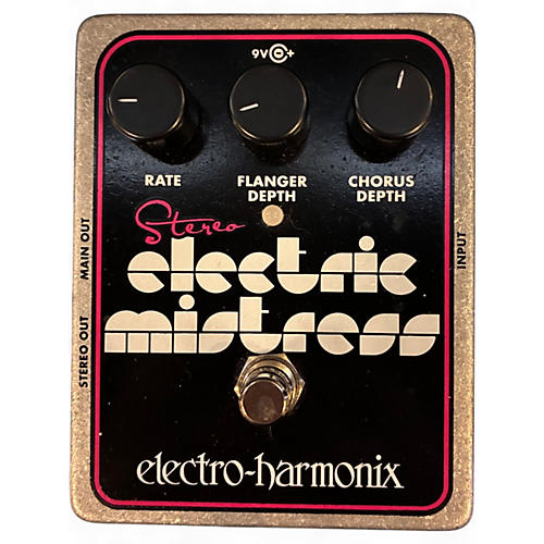 Used Electro-Harmonix XO Stereo Electric Mistress Flanger / Chorus Effect Pedal