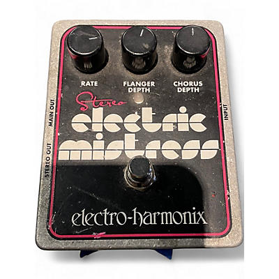 Used Electro-Harmonix XO Stereo Electric Mistress Flanger / Chorus Effect Pedal