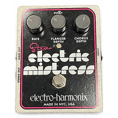 Used Electro-Harmonix XO Stereo Electric Mistress Flanger / Chorus Effect Pedal