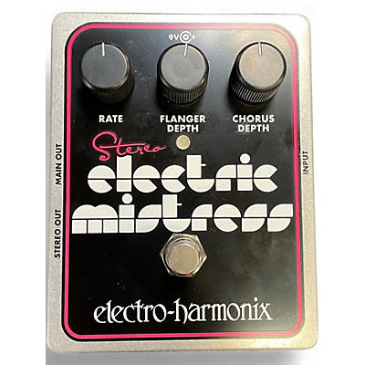Used Electro-Harmonix XO Stereo Electric Mistress Flanger / Chorus Effect Pedal