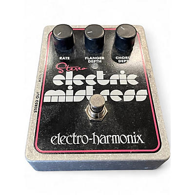 Used Electro-Harmonix XO Stereo Electric Mistress Flanger / Chorus Effect Pedal