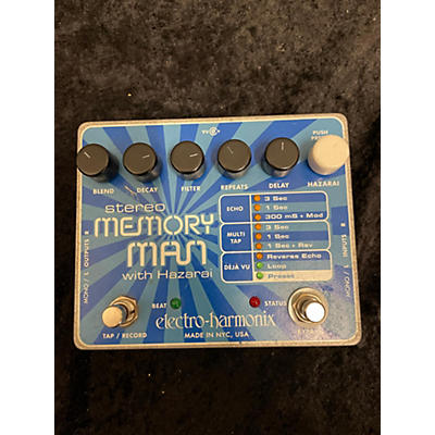 Electro-Harmonix Used Electro-Harmonix XO Stereo Memory Man With Hazarai Delay Effect Pedal