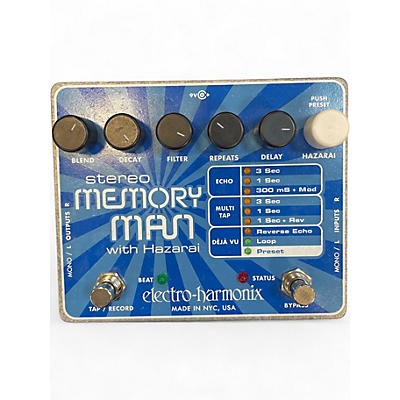 Used Electro-Harmonix XO Stereo Memory Man with Hazarai Delay Effect Pedal