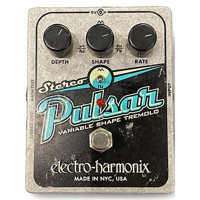 Used Electro-Harmonix XO Stereo Pulsar Tremolo Effect Pedal