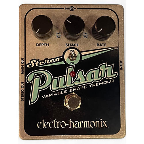 Used Electro-Harmonix XO Stereo Pulsar Tremolo Effect Pedal
