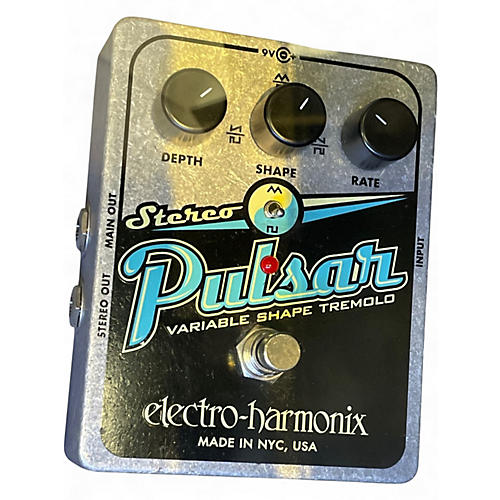 Used Electro-Harmonix XO Stereo Pulsar Tremolo Effect Pedal