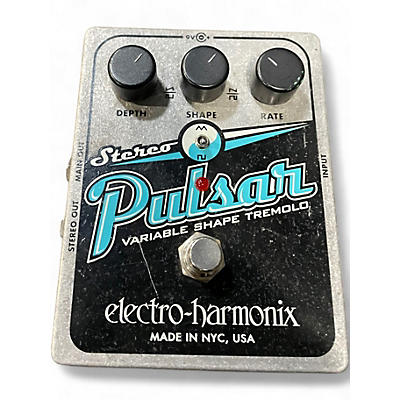 Used Electro-Harmonix XO Stereo Pulsar Tremolo Effect Pedal