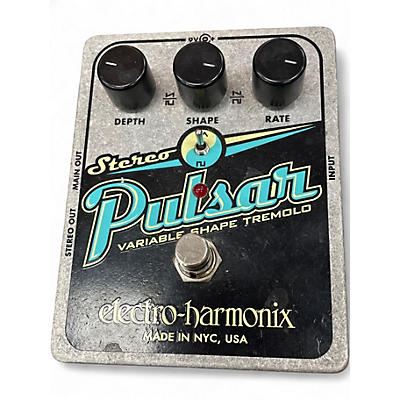 Used Electro-Harmonix XO Stereo Pulsar Tremolo Effect Pedal