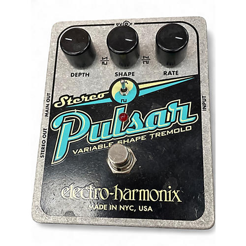 Used Electro-Harmonix XO Stereo Pulsar Tremolo Effect Pedal