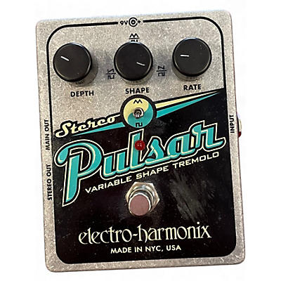 Used Electro-Harmonix XO Stereo Pulsar Tremolo Effect Pedal