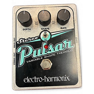 Used Electro-Harmonix XO Stereo Pulsar Tremolo Effect Pedal