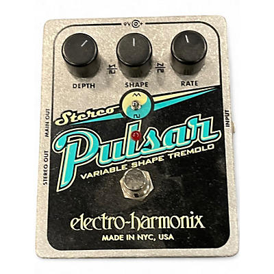 Used Electro-Harmonix XO Stereo Pulsar Tremolo Effect Pedal