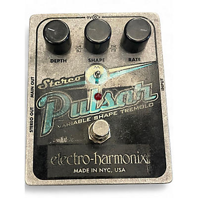 Used Electro-Harmonix XO Stereo Pulsar Tremolo Effect Pedal
