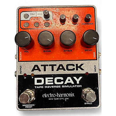 Used Electro-Harmonix attack decay Effect Pedal