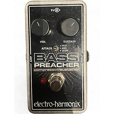 Used Electro-Harmonix bass preacher Effect Pedal