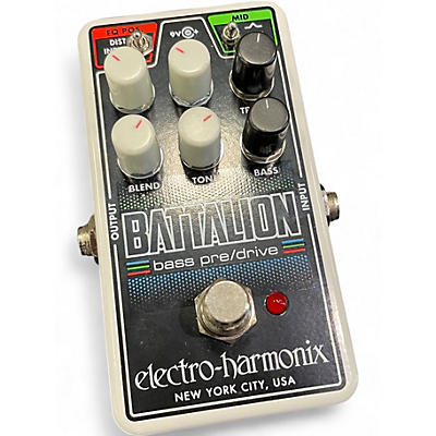 Used Electro-Harmonix battalion Effect Pedal