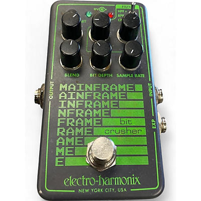 Used Electro-Harmonix bit crusher Effect Pedal