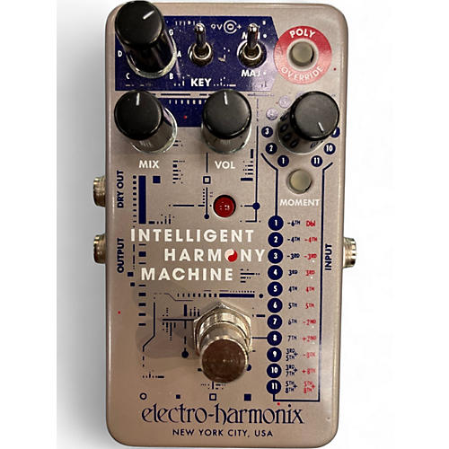 Used Electro-Harmonix intelligent Harmony Machine Effect Pedal