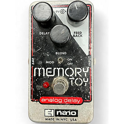 Used Electro-Harmonix memory toy nano analog delay Effect Pedal