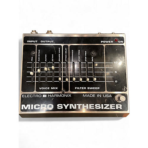 Used Electro-Harmonix micro synthesizer Effect Pedal