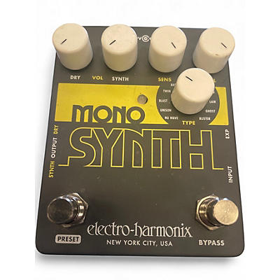 Used Electro Harmonix mono synth Pedal
