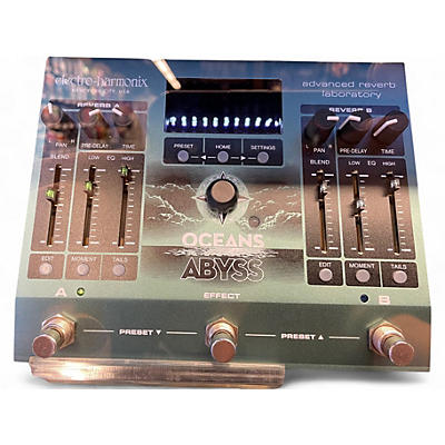Used Electro-Harmonix oceans abyss  Effect Pedal