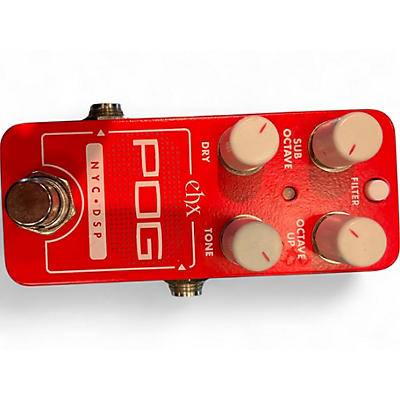 Used Electro-Harmonix pog pico poly octive Effect Pedal