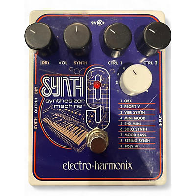 Used Electro-Harmonix synth 9 Effect Pedal
