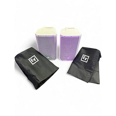 Used Electro-Voice ELX20012P-W (PAIR) Powered Speaker