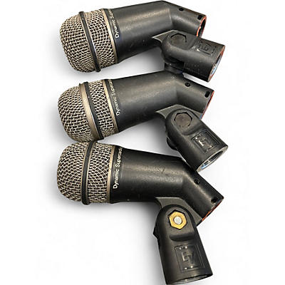 Used Electro-Voice PL35 Set of 3 Drum Microphone