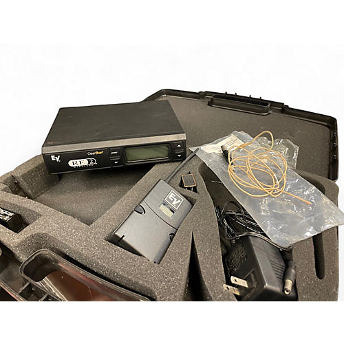 Used Electro-Voice RE-2 WITH BPU-2 WIRELESS PACK AND LAV MICROPHONE Lavalier Wireless System