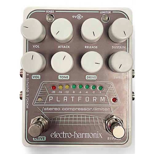 Electro-harmonix Used Electro-harmonix Platform Stereo Compressor Limiter Effect Pedal