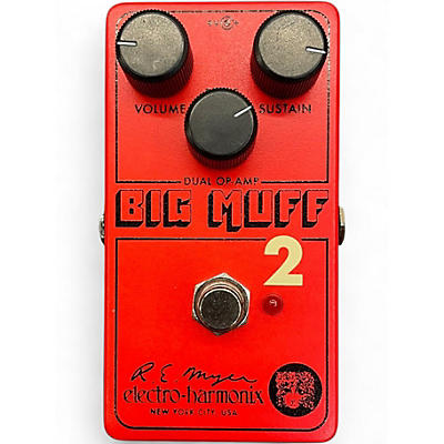 Used Electro-harmonix X Jhs Nano Big Muff 2 Dual Op-Amp Effect Pedal