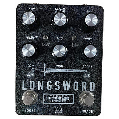 Used Electronic Audio Experiments Longsword Overdrive Pedal Effect Pedal