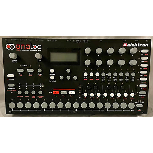 Elektron Used Elektron Analog Four Tabletop Synthesizer Synthesizer