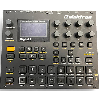 Used Elektron DIGITAKT Drum Machine