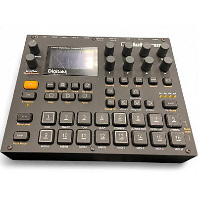Used Elektron Digitakt DDS-8 8-Voice Drum Computer and Sampler Drum Amplifier