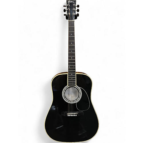 Used Elezan AMERICAN LEGACY Black Acoustic Electric Guitar Black