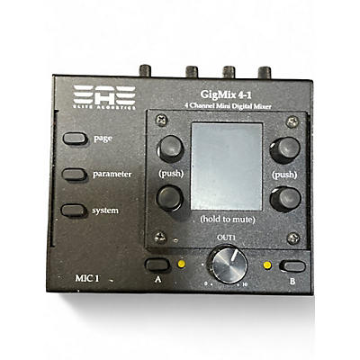 Used Elite Acoustics GigMix 4-1 Digital Mixer