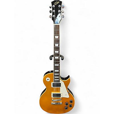 Used Elite LP STYLE Gold Solid Body Electric Guitar