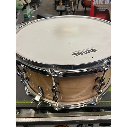 Ellis Drum Co Used Ellis Drum Co 6X14 6X14 SNARE ACOUSTIC DRUM Drum Natural Natural 13