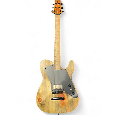 Used Ellis Guitars T STYLE BEETLE KILL PINE Solid Body Electric Guitar